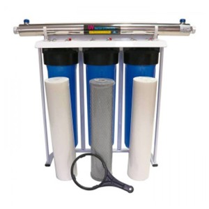 Water Filtration System With Uv- Ultraviolet